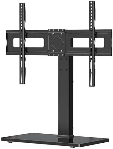 MOUNT PRO Universal Swivel TV Stand Base, Table Top TV Stand for 37 to 65, 70, 75 Inch LCD LED TVs