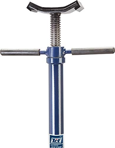 TCE TCE40753 Torin Steel Under Hoist Jack Stand: 3/4 Ton (1,500 lb) Capacity, Blue