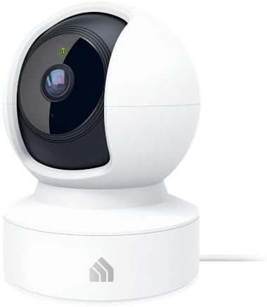Kasa 1080p Indoor Pan/Tilt Wired Security Camera, Baby & Pet Monitor, EC70