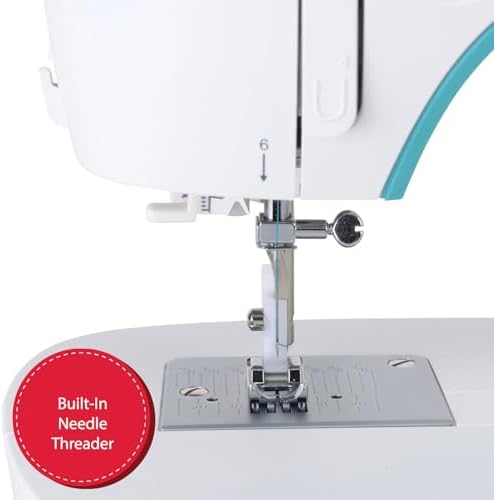 SINGER® M3330 Navy Blue Sewing Machine with Accessories, beginner-friendly