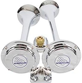 PsychoBlasters Chrome Air Horn Only - 2 Trumpets
