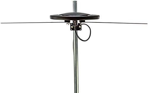 Channel Master Omni+ 50 - Omnidirectional Digital HDTV Antenna with 360 Degree Reception, Includes Mounting Bracket for Roof, Attic & RV Installations