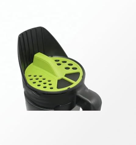 TIPU Hand Spreader Shaker, Handheld Spreader for Grass Seed, Fertilizer & Earth Food, Snow Salt