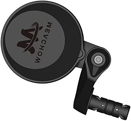 2022 New Bar End Bike Mirror, 80mm Crystal UHD Automotive Grade Glass Lens E-Bike Mirrors, Scratch Resistant, Safe Rearview Mirrors