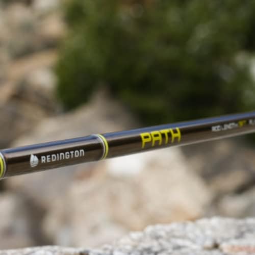 Redington Path Fly Fishing Rod with Tube, 9'0" 4 Pieces, Medium Fast Action Freshwater Fly Rod, Case Included