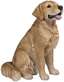 Hi-Line Gift Ltd. Sitting Golden Retriever, Brown
