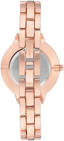 Nine West Women's Floral Dial Bracelet Watch