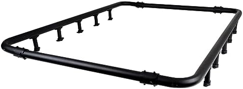 Go Rhino SRM500 Quad-Rail Kit | Aluminum, Textured Black | 5935063T | Fits Go Rhino 65" SRM500 Roof Racks