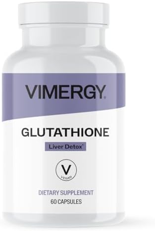Vimergy Glutathione, Vegan Liver Detox*, 60 Capsules and Servings