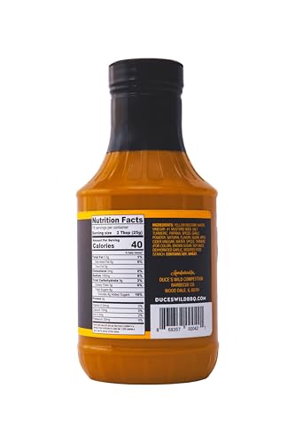 Duce’s Wild Barbecue Alabama White Gold Mayo-Based White Sauce - 18 oz.
