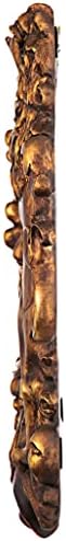 Design Toscano Heraldic Royal Lions Coat of Arms Wall Sculpture, 30 Inch, Full Color