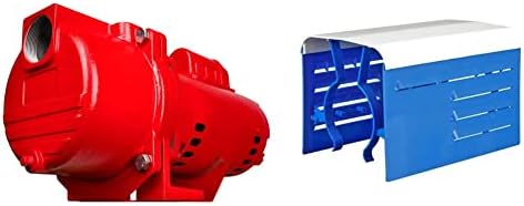 Red Lion RL-SPRK150 Sprinkler/Irrigation Pump, 115/230V, 71 GPM, 1.5 HP | Thermoplastic Impeller, For water sources down to 25' deep, Handles up to 14 sprinklers (1/2" fittings) per zone, 97101501