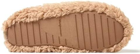 Dearfoams Women's Chelsea Faux Fuzzy Sherpa Indoor House Bootie Slipper
