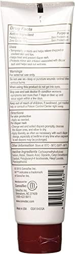 Medline Remedy Specialized Protect Zinc Oxide Paste Skin Protectant 4 oz Tube (Pack of 2 Tubes)