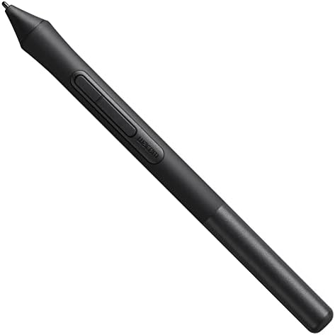 Wacom Intuos Pen LP1100K | Cordless and battery free so pen never needs charging, 2 shortcut buttons, 4,096 levels of pressure sensitivity for control