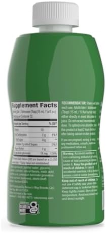 Nature’s Way Liquid Iron Supplement, 18 mg per Serving, Berry, 16 Fl Oz | Gentle Glycinate Iron, Fast-Absorbing Liquid, Iron for Red Blood Cell Support and Energy Metabolism*, No Sugar Added