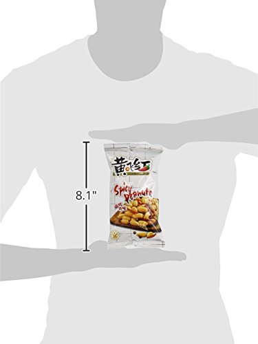 HuangFeiHong 6 Count, Spicy Crispy Peanut, 3.38 oz.