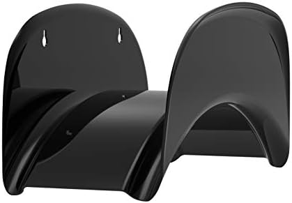 Gardzen Heavy Duty Hose Holder Wall Mount Black