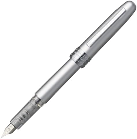 Platinum Fountain Pen, Plaisir Fine Nib, Red (PGB-1000-#70-F)
