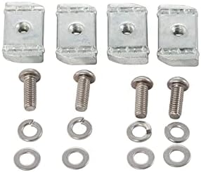 Rhino-Rack Hardware Fit Kit for Rotopax, Includes Four High Grade Steel Channel Nuts, Machine Screws, Washers, and Lock Washers (43203)