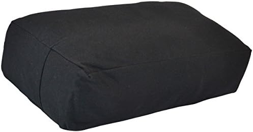 YogaAccessories Supportive Rectangular Cotton Yoga Bolster