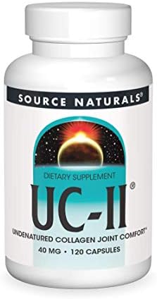 Source Naturals, UC-II, 40 mg - 60 Capsules | Undenatured Collagen Joint Comfort*