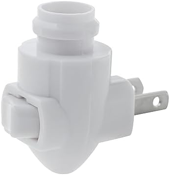 Creative Hobbies Auto On Sensor Plug in Night Light Module Includes 4 Bulbs and 4 Metal Clips, Great for Making Your Own Decorative Night Lights