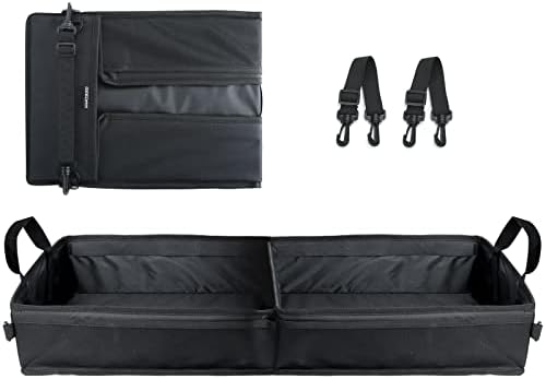 GEEDAR Under Seat Storage Truck Tool Box Organizer for Truck Underseat Storage Ford F150 F250 F350 Chevy Silverado Accessories (2 Compartment for