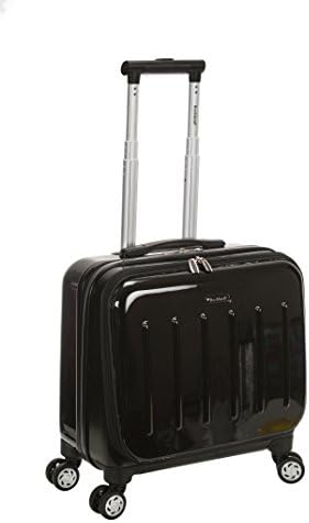 Rockland Revolution Hardside Rolling Computer Case, Carry-On, Silver