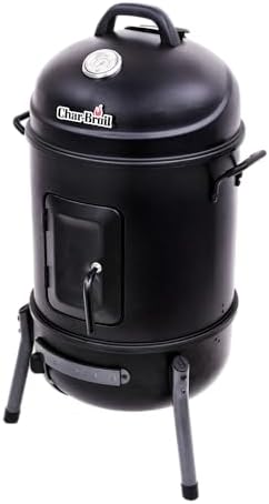 Char-Broil Bullet Charcoal Smoker 16" - 18202075,Black