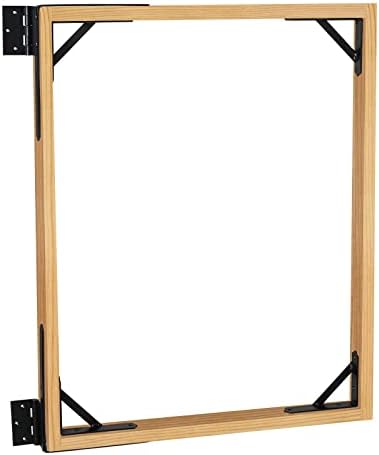 Anti Sag Gate Kit Heavy Duty No Sag Kit for Wooden Gate Fence with a Gate Latch