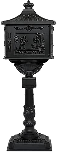 Polar Aurora Mailbox Cast Aluminum Bronze Mail Box Postal Box Security Heavy Duty New