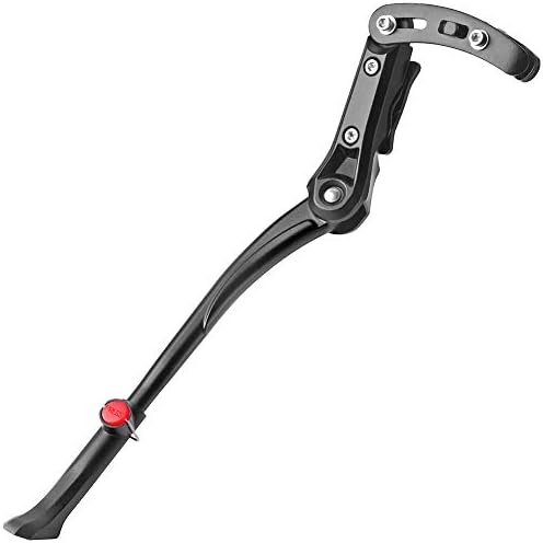 Sataway Bike Kickstand Adjustable Rear Mount Aluminum Alloy Bicycle Kickstand for 24” 26” 700C 27.5” 28” inch Mountain Bike Adult Bike