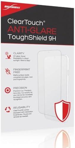 BoxWave Screen Protector Compatible with Arcade1Up PAC-Man XL - ClearTouch Anti-Glare ToughShield 9H (2-Pack)