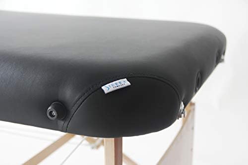 Sierra Comfort Basic Portable Massage Table, Black