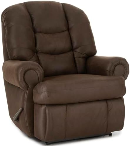 Stallion Big Man (Extra Large) King of Comfort Wallsaver Recliner. Rated for Up to 500 Lbs. Ext. Length. 79". Seat Width. 25" Seat Height 22 ". Free