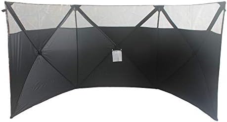 THUNDERBAY Pop Up 3 Sided Ground Blind for Deer Duck Turkey Hunting, Portable Quick Setup Lightweight 3 Panels Deer Hunting Blind