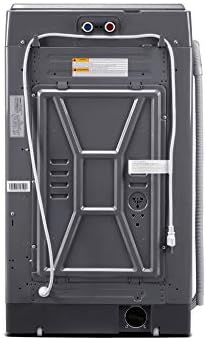 COMFEE’ 1.6 Cu.ft Portable Washing Machine, 11lbs Capacity Fully Automatic Compact Washer with Wheels, 6 Wash Programs Laundry Drain Pump