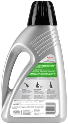 Rug Doctor Professional Triple Action Pet Stain and Odor Deep Carpet Cleaner Solution 48oz. Triple Action Formula Cleans, Deodorizes and Deters Remarking, Carpet Shampoo for Pet Stains & Odors