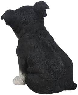 Hi-Line Gift Ltd Sitting Boston Terrier Puppy Statue