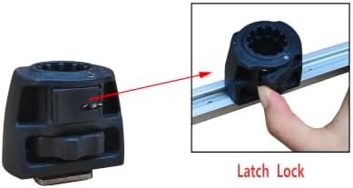 Brocraft Quick Release Rail Adapter/Gear Adapter/Kayak Track Mount