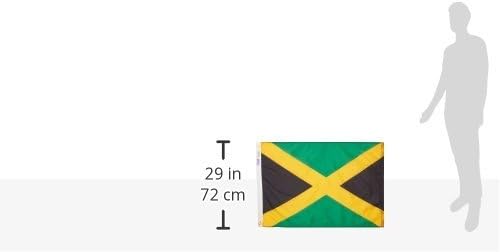 Annin Flagmakers Jamaica Flag - 4 x 6 Feet (Model 194242) | USA-Made to Official United Nations Design Specifications