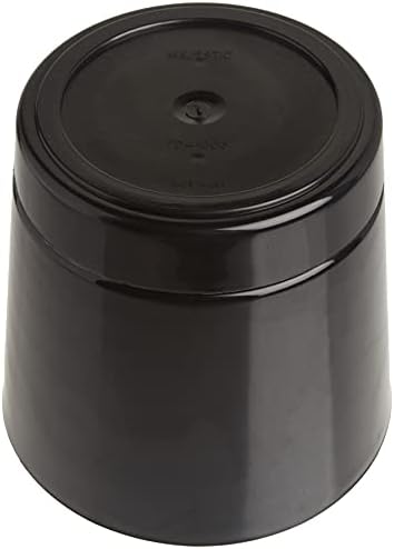Novelty Majestic Full Depth Round Cylinder Pot, Glossy White, 8-Inch (10082)