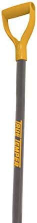 True Temper 1603072 18" Poly Snow Shovel | Ergonomic D-Grip with Durable Steel Handle