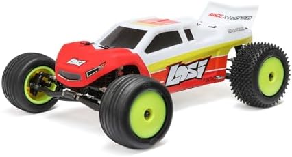 Losi 1/18 Mini-T 2.0 2S 2 Wheel Drive RTR Brushless Stadium Truck Battery & Charger Included Blue LOS-1056T2