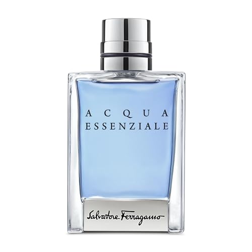 FERRAGAMO Acqua Essenziale Eau de Toilette Pour Homme, Cologne Spray for Men