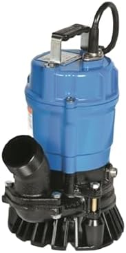 Tsurumi Pump HS2.4S Submersible Trash Pump with Agitator 1/2 HP 115V 2 in Discharge Ideal for dewatering applications with sand, solids