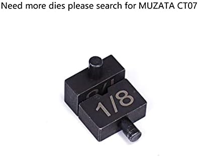 Muzata Cable Railing Crimping Tool Hydraulic Crimper with 1/8" Die CR09