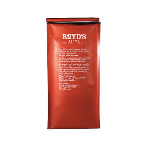 Boyd's Coffee French No. 6 Coffee –Ground Dark Roast– Blended from 100% Arabica – Rich & Full-Flavored – 12 oz.