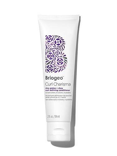Briogeo Curl Charisma Rice Amino + Avocado Hydrating Conditioner | Define and Moisturize Wavy, Curly, and Coily Hair | Minimize Frizz | Silicone-Free | Vegan & Cruelty-Free